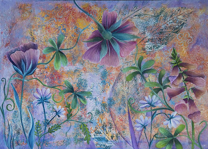 field of wildflowers