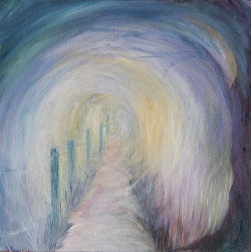 Pathway Oil Sketch